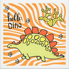 Керамическая плитка Декор kerama marazzi op\a228\5009 Динозаврики 3 матовый 20x20