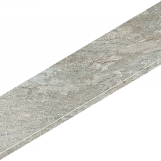 Ступени Италон Магма/ magma Сильвер Угловая Левая 620070002987 Серый 33x120