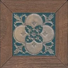 Керамогранит Вставка Меранти беж темный мозаичный 13x13