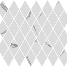 Керамическая плитка Декор kerama marazzi t054\48022 Монте Тиберио мозаичный белый глянцевый 35x37.5