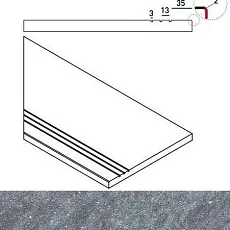 Керамогранит СИЛВЕР БОРТИК 30x60 ГРИП ЛЕВ 30x60