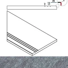 Керамогранит СИЛВЕР БОРТИК 30x60 ГРИП ЛЕВ 30x60