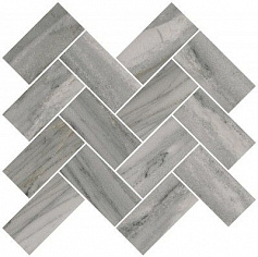 Vitra Palissandro Мозаика Шеврон Серый серый 