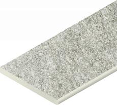 Керамогранит Бортик Нордика Айс закругленный правый 620090001053 серый 30x60