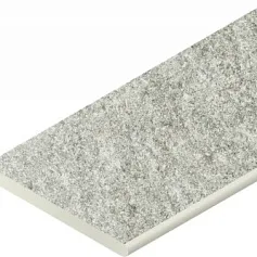 Керамогранит Бортик Нордика Айс закругленный правый 620090001053 серый 30x60