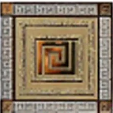 Керамическая плитка Фрейм бежевый 20x40