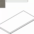 Керамогранит Бортик Италон Дискавер/ discover x2 fume bordo round 30x60 30x60