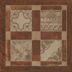 Шахтинская плитка Майорка коричневый КГ 01 (микс 5шт) бежевый 