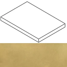 Ступени Континуум Брасс Голд ступ. угл.пр 33x160
