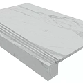 Ступени Комплект estima mn01 Монтис/ montis Вайт (Ступень 33x120 Непол. Прямоугол. Бортик С Насечками + Подступенок 14,5x120) 33x120