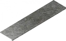 Ступени Италон Магма Графит угловая правая 620070002984 серый 33x120