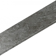 Ступени Италон Магма Графит угловая правая 620070002984 серый 33x120