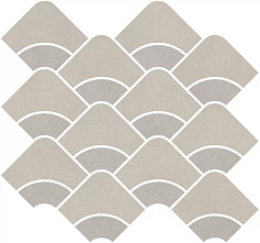 Керама Марацци Декор Kerama Marazzi KMD2HID007BR Таделакт наборный бежевый светлый, серый матовый обрезной разноцветный 