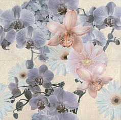 Керама Марацци Панно Малабар разноцветный для кухни, для ванной