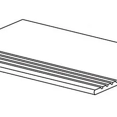 Ступени Двелл gray gradino 30x60