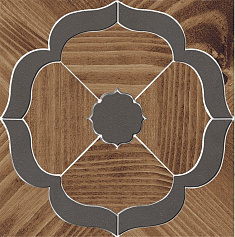 Керама Марацци Декор Гранд Вуд наборный ID87 коричневый для офиса, для гостиной, для прихожей