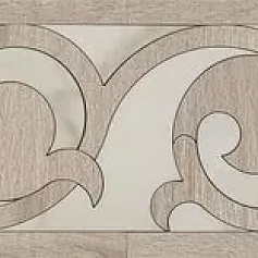 Керамическая плитка Бордюр kerama marazzi id122t Карелли наборный 15.5x60