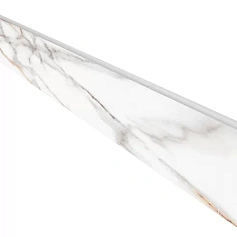 Плинтус estima sm03 Аметис Суприм ferrum белый непол. 7x60