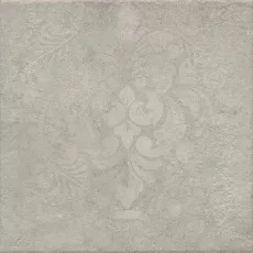 Керамогранит kerama marazzi km4040g0061n Хадду серый светлый матовый декорированный 40.2x40.2