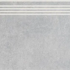 Ступени Ступень Королевская дорога серый светлый обрезной 30x60