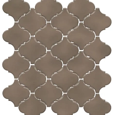 Керамическая плитка kerama marazzi km2630m0010n Арабески Марокко коричневый тёмный глянцевый 26x30