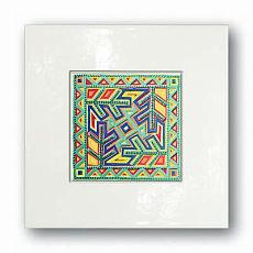 Керамическая плитка majolika pueblo 11 декор 20x20