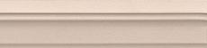 Керамическая плитка Бордюр Багет беж матовый 5x20