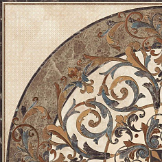 Pamesa DEC.GIRO JASPER MARFIL Rect. разноцветный 