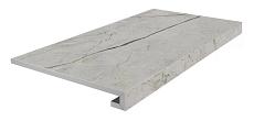 Ступени kerama marazzi km6060g0061rgcf фронтальная клееная Ифран серый светлый матовый обрезной 33x60