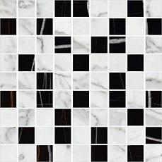 Мозаика marble trend carrara(nero dorato) mix 30x30
