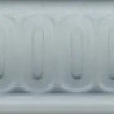 Керамогранит Бордюр Борромео голубой 4x25