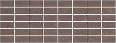 Керамическая плитка Декор Орсэ коричневый мозаичный 15x40