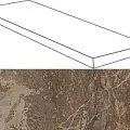 Ступени Привиледж/ privilege Мока Угловая Левая 33x120