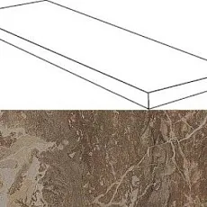 Ступени Привиледж/ privilege Мока Угловая Левая 33x120