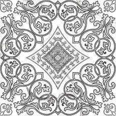 Керамогранит Классик Марбл/ classic marble Вайт d04 40x40