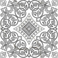 Grasaro Classic Marble White d04 белый 