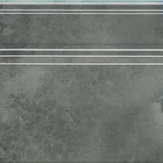 Керамогранит Плинтус Джардини серый темный 20x40