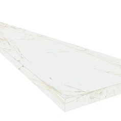 Ступени coliseumgres Канова/ canova Уайт Угловая Правая 620070002808 Белый 33x60