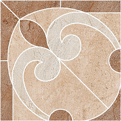 Керама Марацци Угол Монтаньоне наборный ID49 бежевый для гостиной