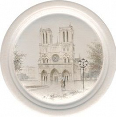 Керама Марацци Декор Сорбонна OBD002 бежевый для квартиры, для кухни, для ванной, для прихожей, для туалета