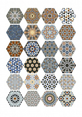 Realonda Ceramica ANDALUSI (24 вида рисунка) разноцветный 