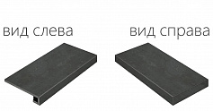 Италон СЕРФЕЙС СТИЛ СТУП.60 УГЛ.ПР чёрный для дома для крыльца для офиса для улицы