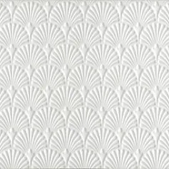 Керамическая плитка Гарса структура белый обрезной 25x75