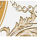 Керамическая плитка Декор Алмаш 1 желтый 14x34