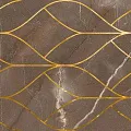 Керамическая плитка Миланезе Дизайн/ milanese design Декор Тресс Марроне 20x60