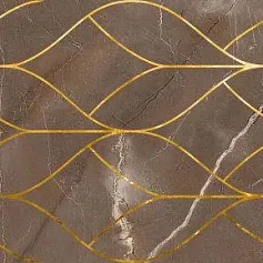 Керамическая плитка Миланезе Дизайн декор тресс марроне 20x60