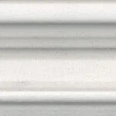 Керамогранит Бордюр Багет Брера белый 5x20