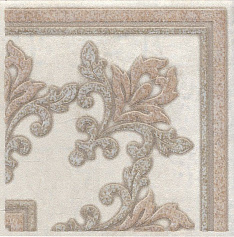 Керама Марацци Вставка Честер светлый серый для офиса, для гостиной, для прихожей