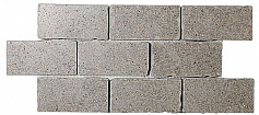 Керама Марацци Бордюр Фьорд серый мозаичный серый для кухни, для ванной