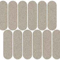 Керамическая плитка Декор kerama marazzi id145 Джиминьяно наборный бежевый матовый 30x32